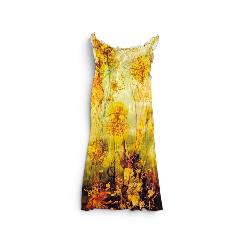 Vintage Jean Paul Gaultier S/S 1996 "Ocean" Collection Dress - Size 8
